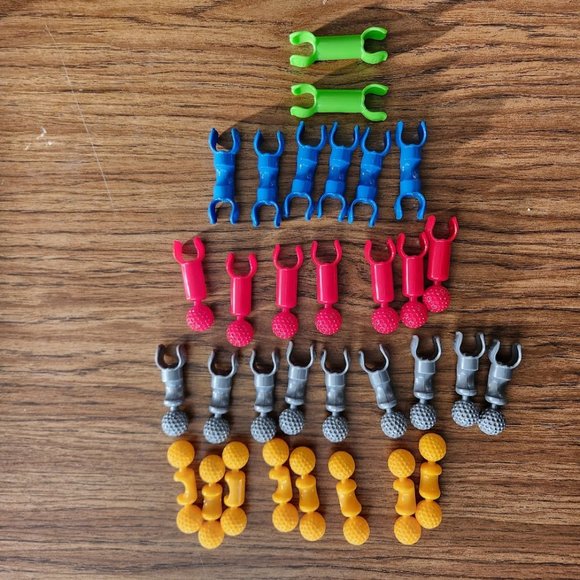 Infinitoy Zoob Building Blocks 34 Pieces Skeleton Sockets knex Swiveling joints - Picture 7 of 9